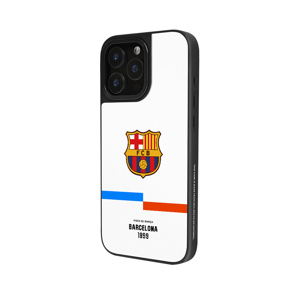 Barcelona White iPhone Case