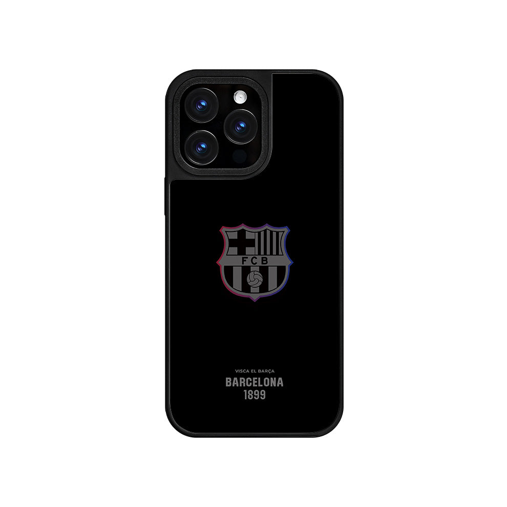 Barcelona Black iPhone Case