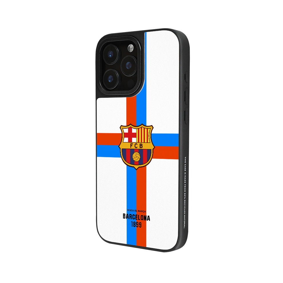 Barcelona White iPhone Case