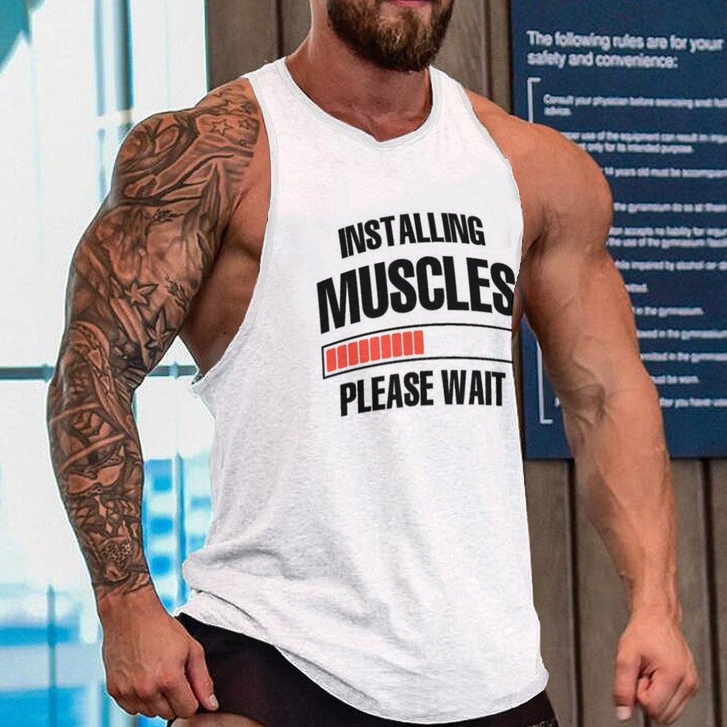 Ultimate Gym Tank Top for Men: Stay Cool and Comfy During Intense Workouts