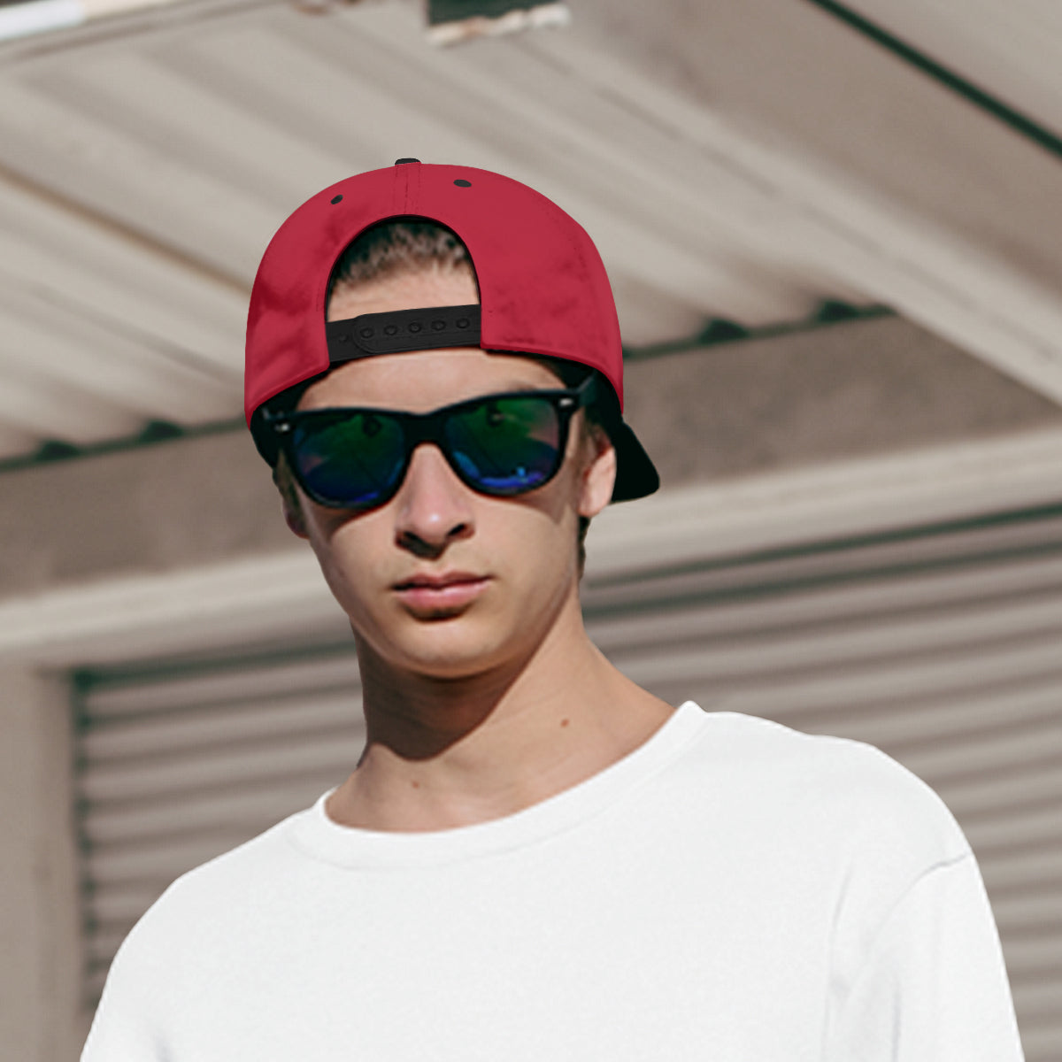 Barcelona Cap With Flat Brim