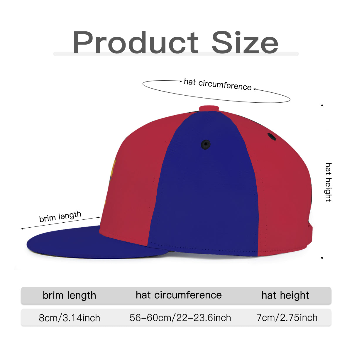 Barcelona Cap With Flat Brim