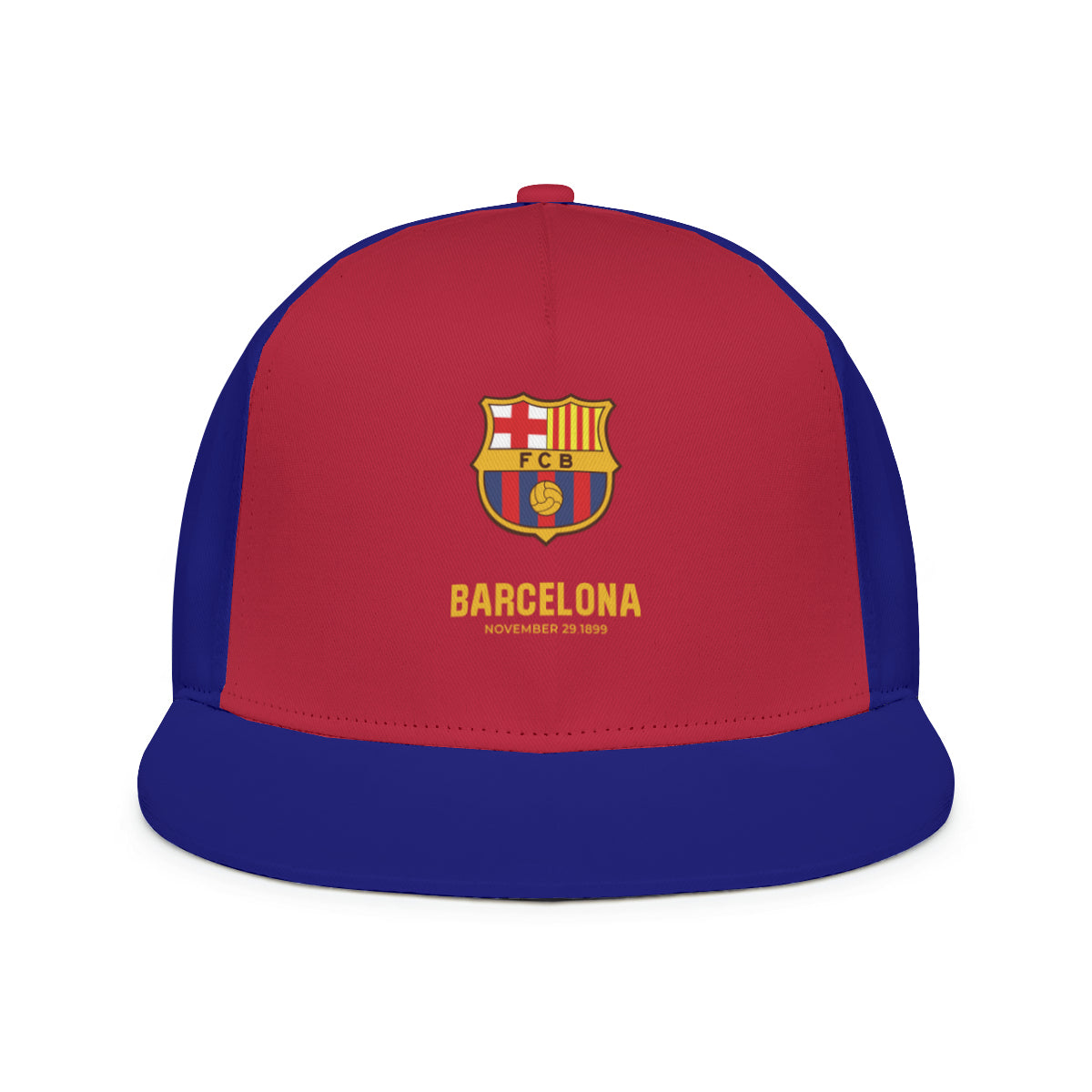 Barcelona Cap With Flat Brim