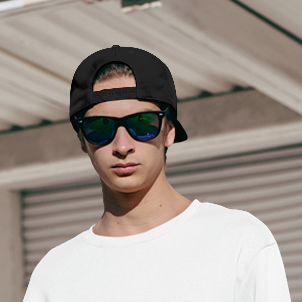 Barcelona Cap With Flat Brim