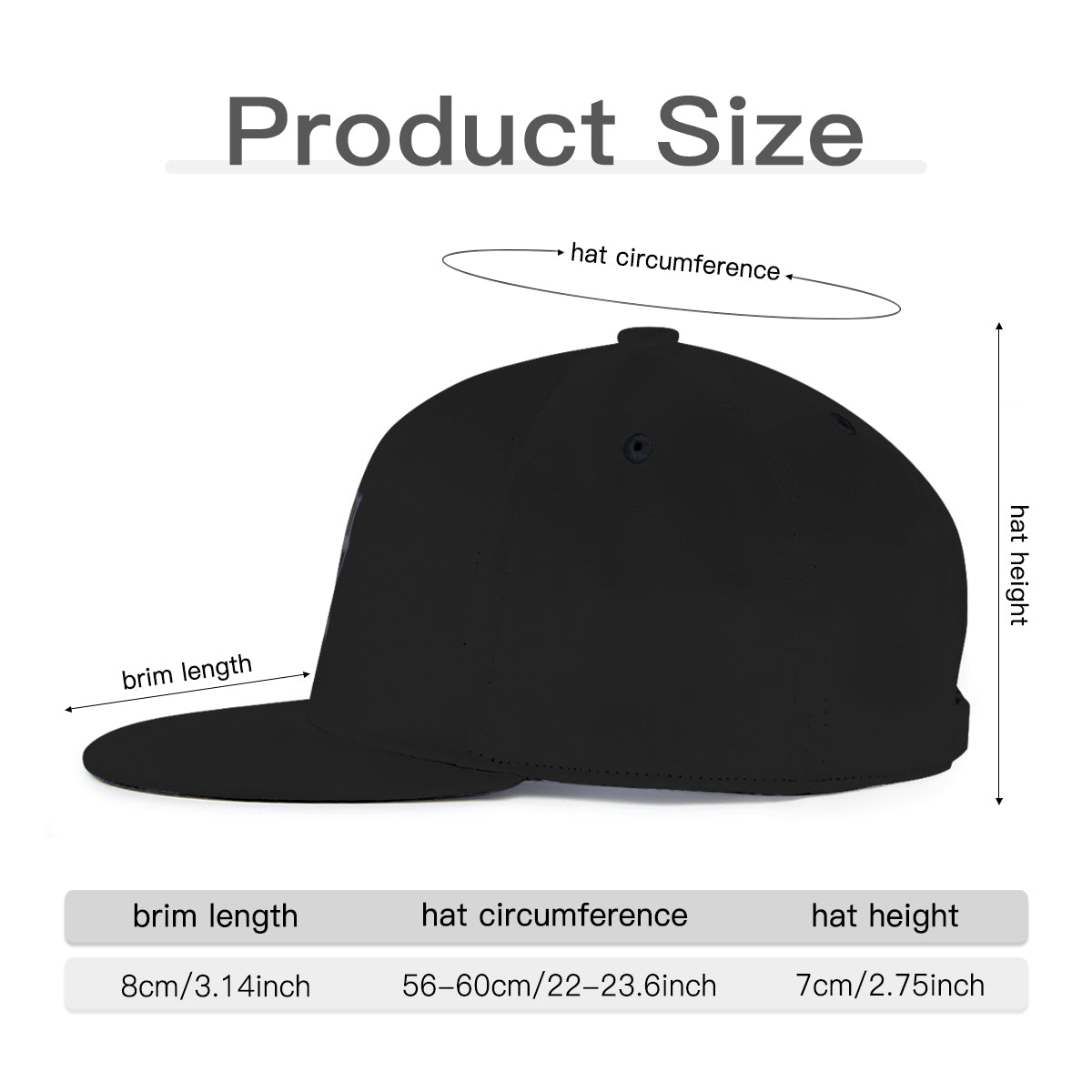Barcelona Cap With Flat Brim