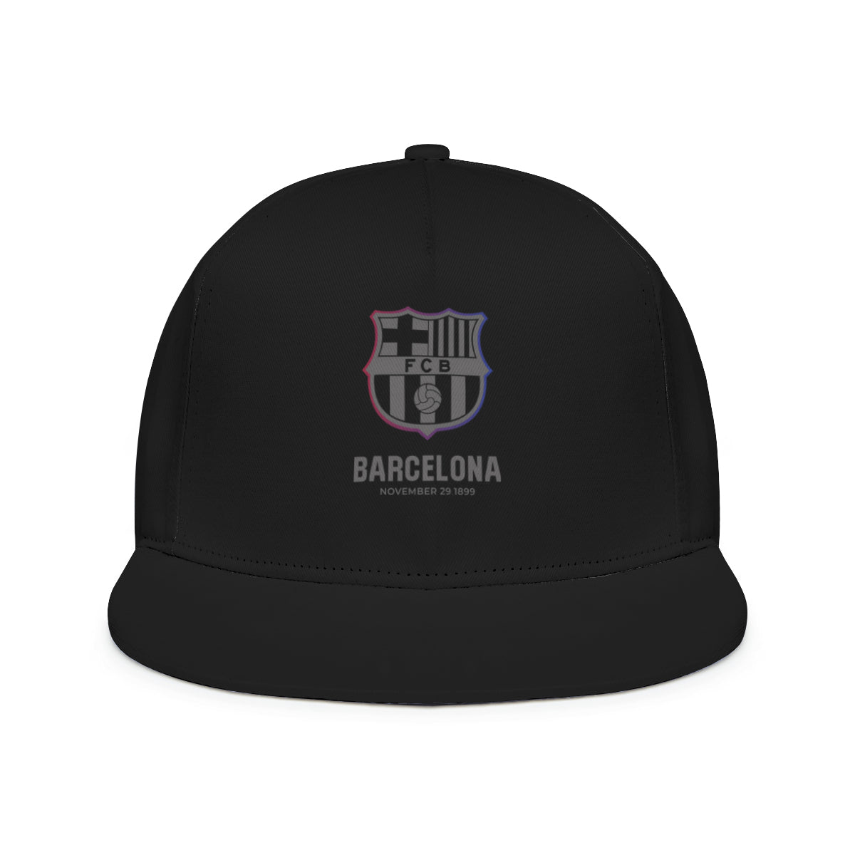 Barcelona Cap With Flat Brim