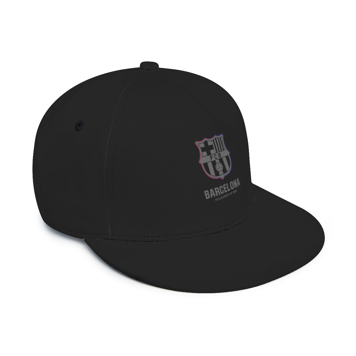 Barcelona Cap With Flat Brim