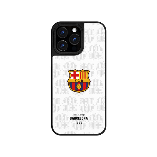 Barcelona White iPhone Case