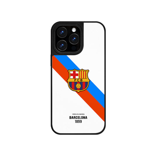 Barcelona White iPhone Case