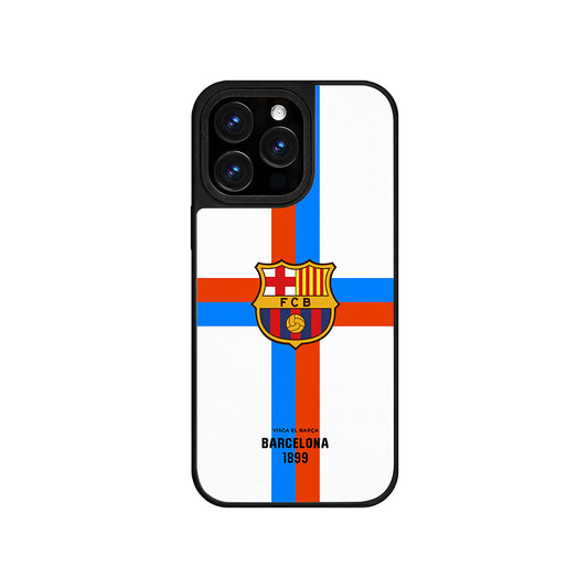 Barcelona White iPhone Case