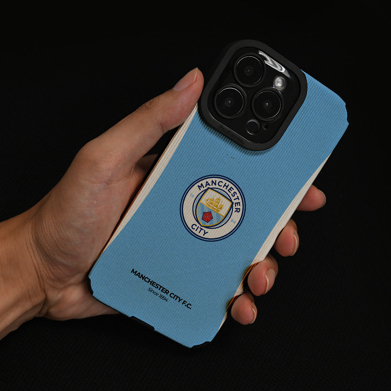 Mancity 21/22 Home iPhone Case