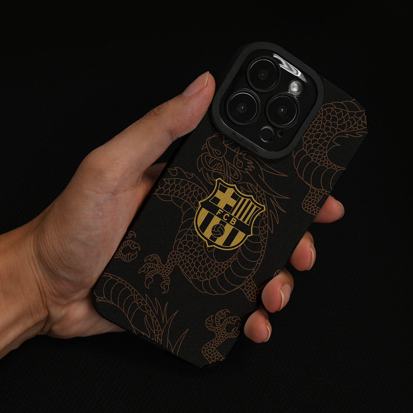 Barcelona 2024 Dragon iPhone Case