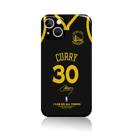 The Warriors No. 30.  Black iPhone Case