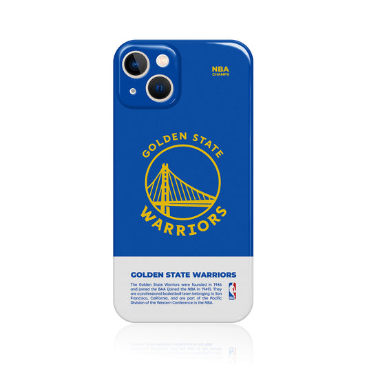 The Warriors Blue&White iPhone Case