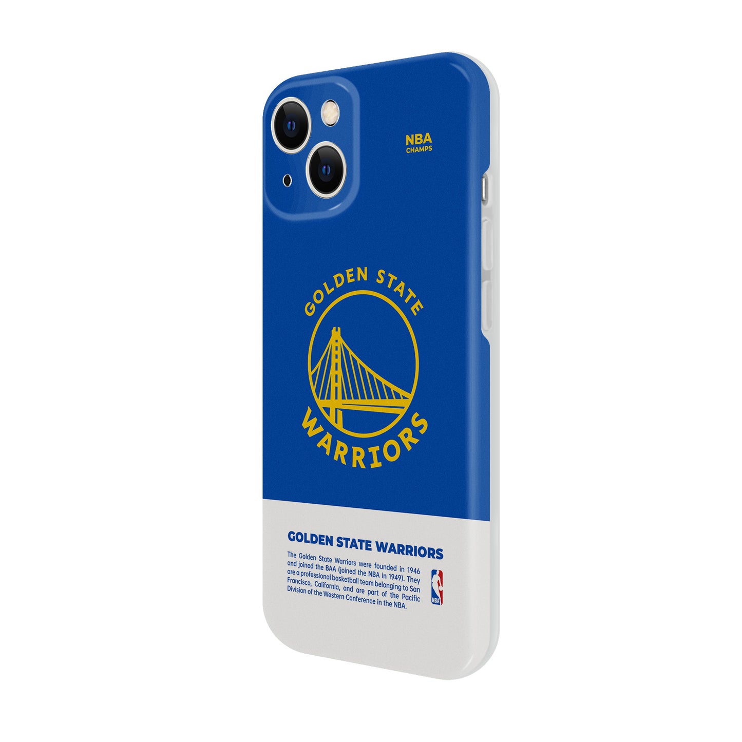 The Warriors Blue&White iPhone Case