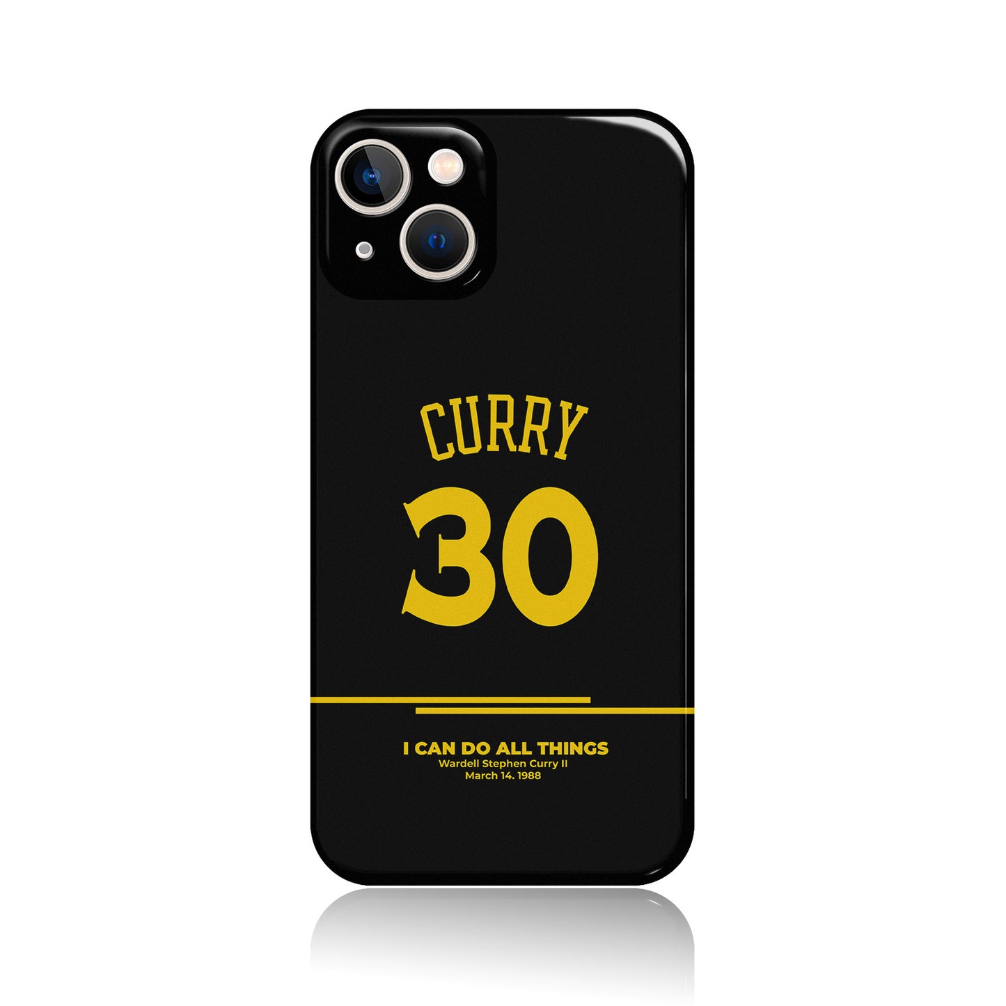 Black Stephen Curry 30 iPhone Case