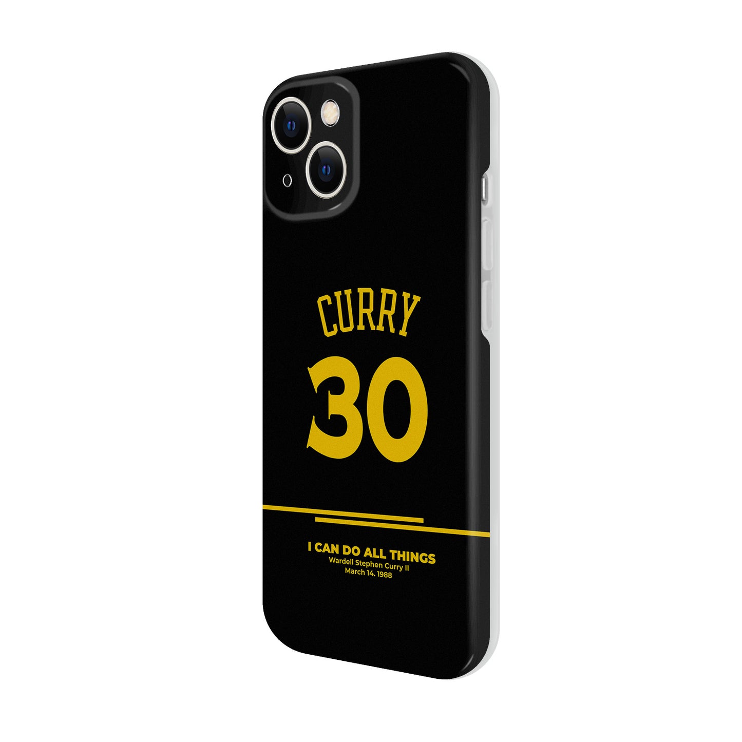 Black Stephen Curry 30 iPhone Case