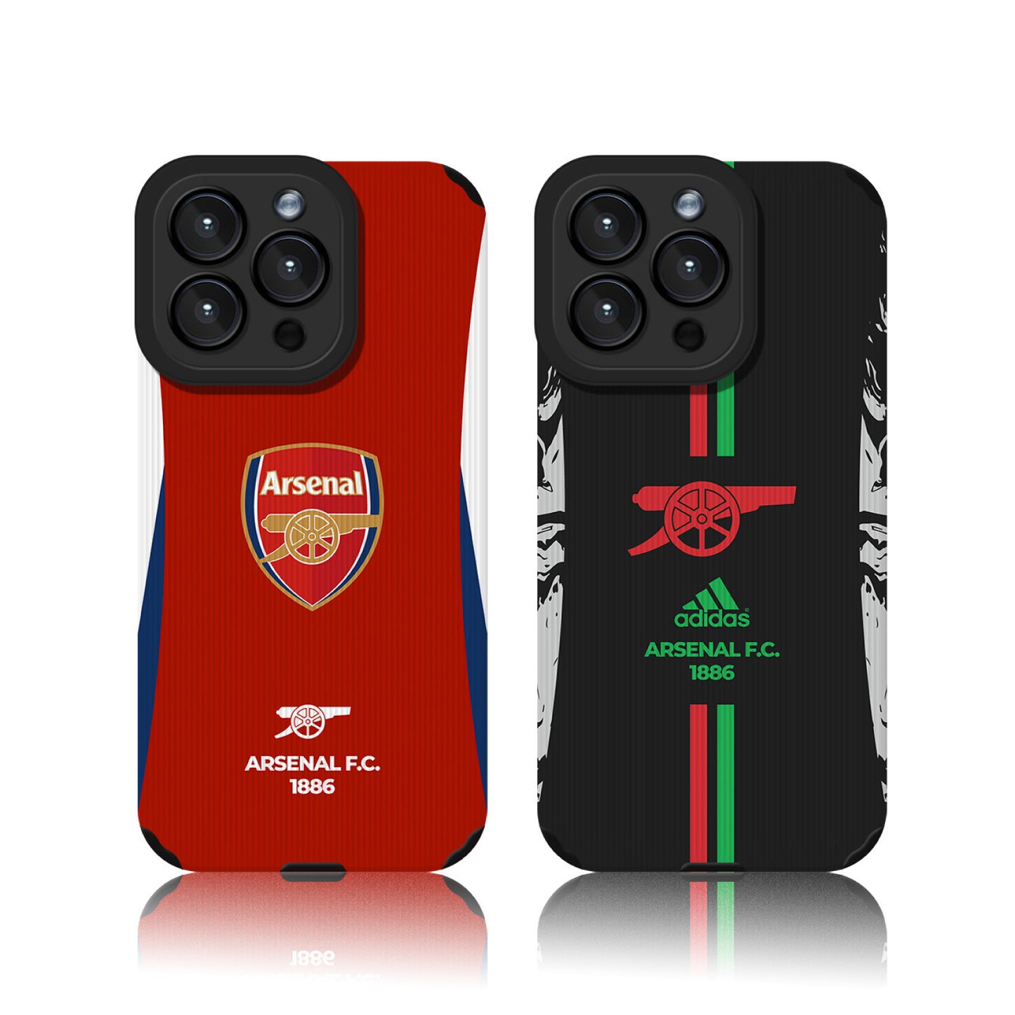 Arsenal 24/25 Home+Away iPhone Case × 2