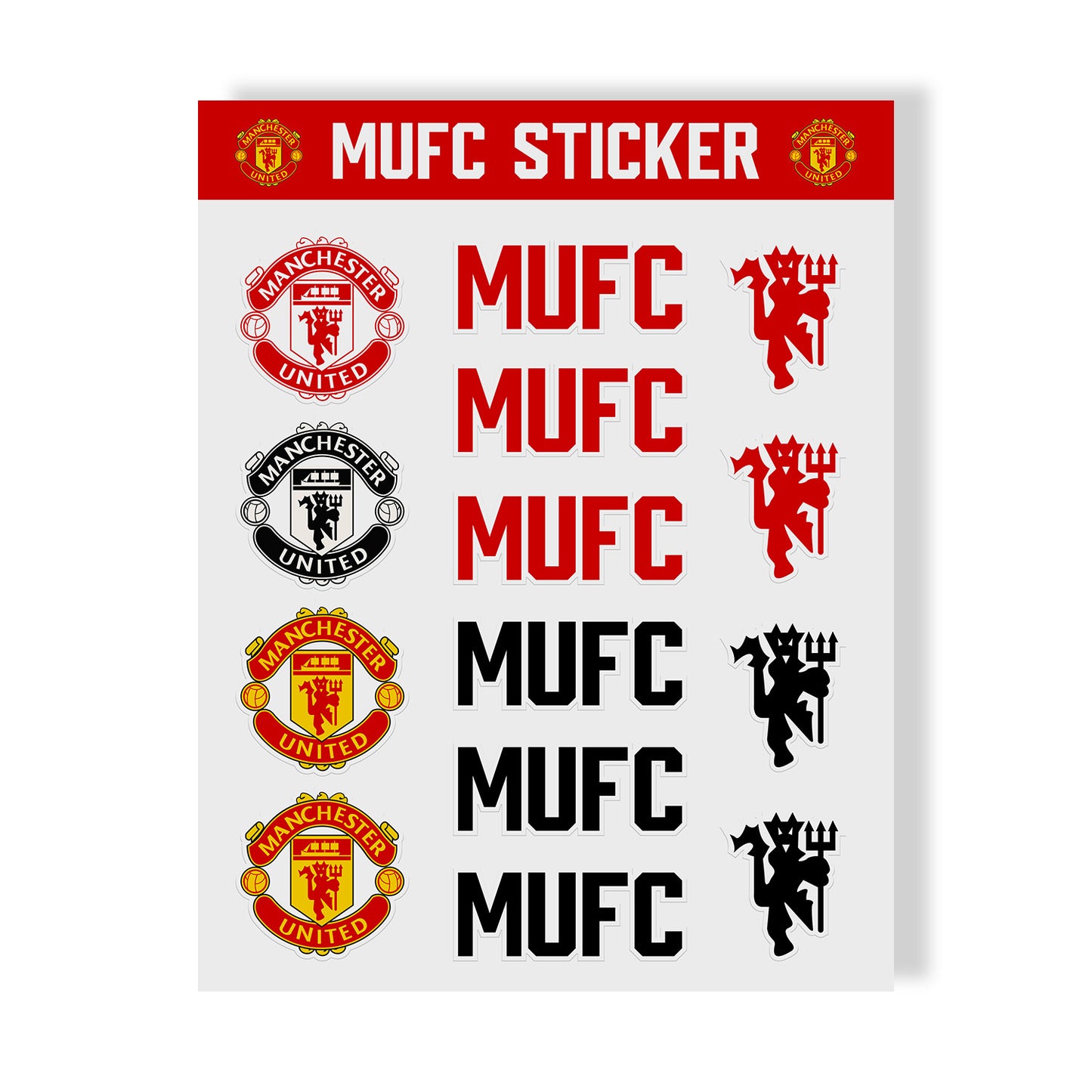 Manchester United Stickers