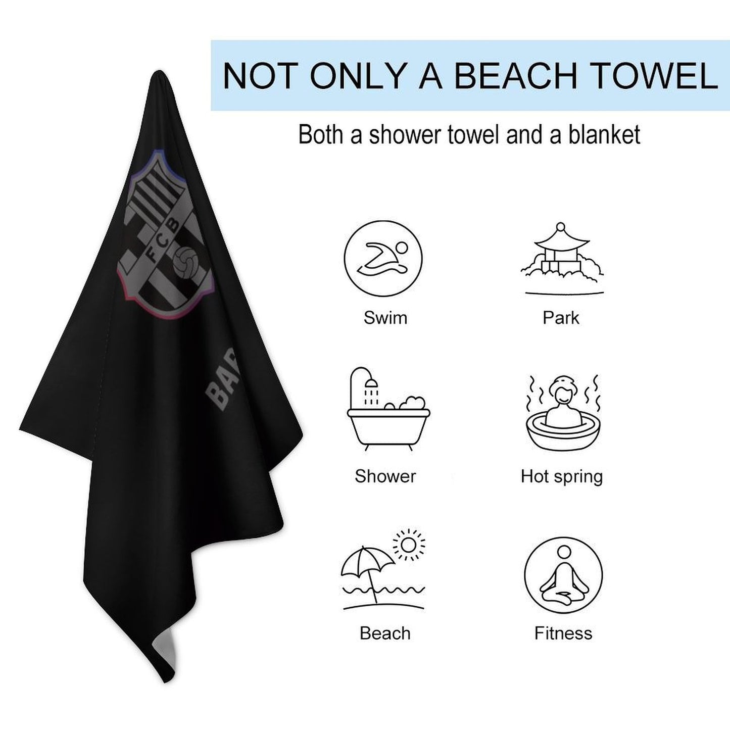 Barcelona Beach Towel