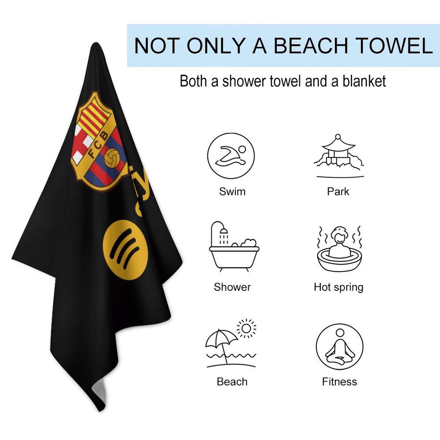 Barcelona Beach Towel