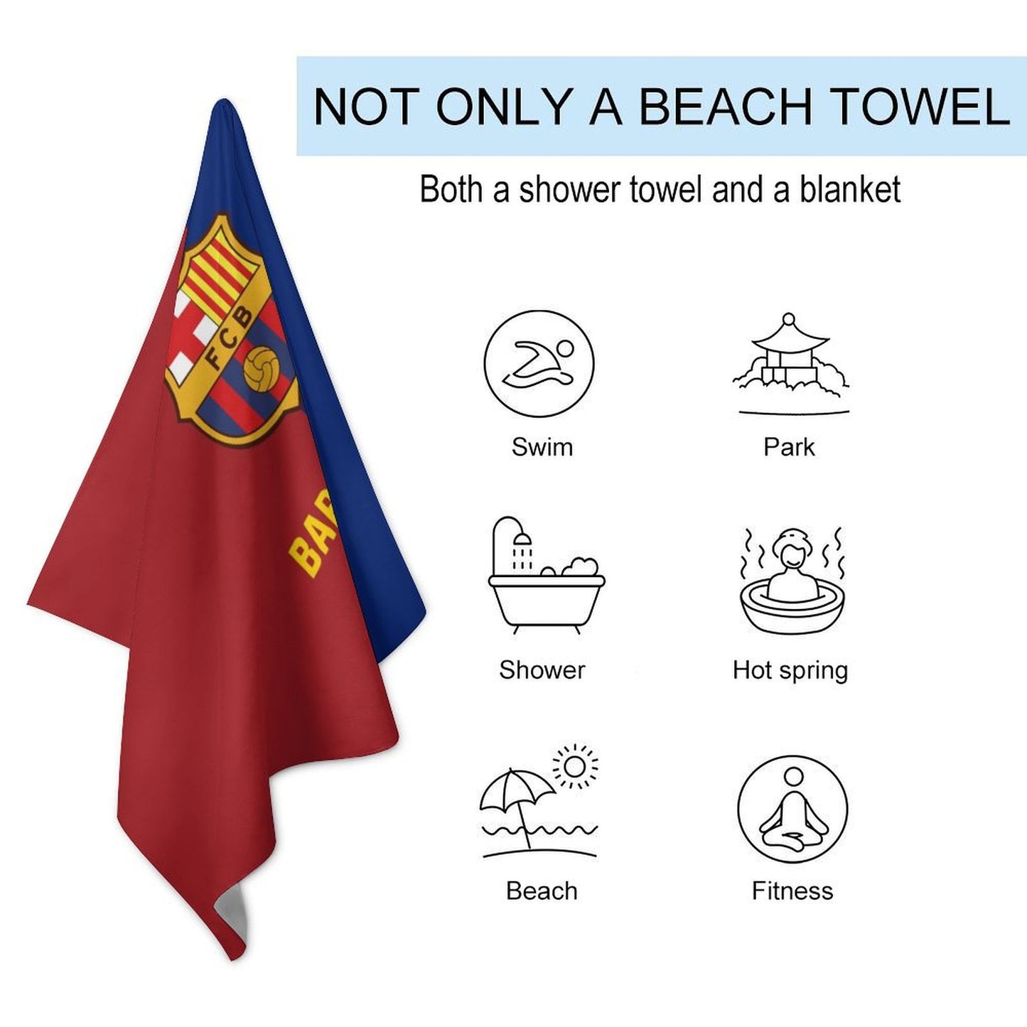 Barcelona Beach Towel