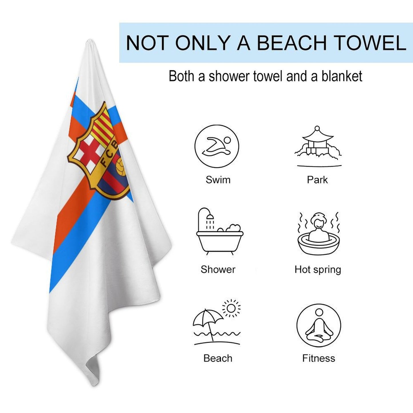 Barcelona Beach Towel