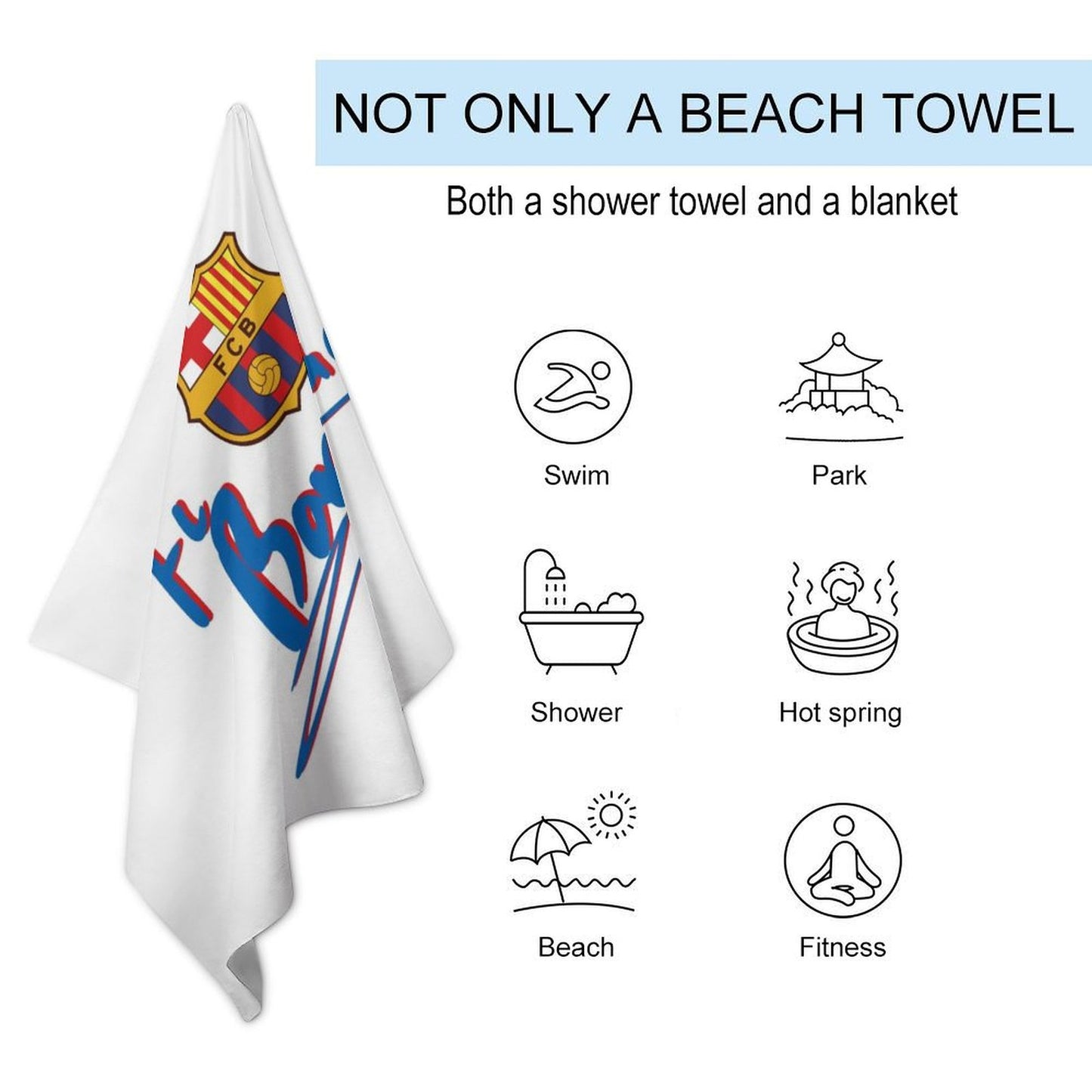 Barcelona Beach Towel