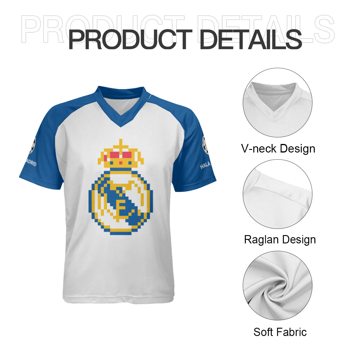 Real Madrid Men's Short Sleeve Tee