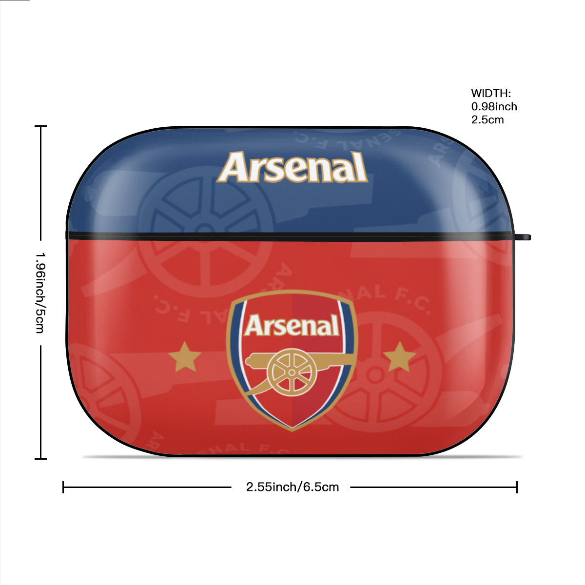 Arsenal Earbuds Case